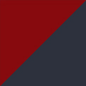 Gebrand rood/Donker marineblauw (5986)
